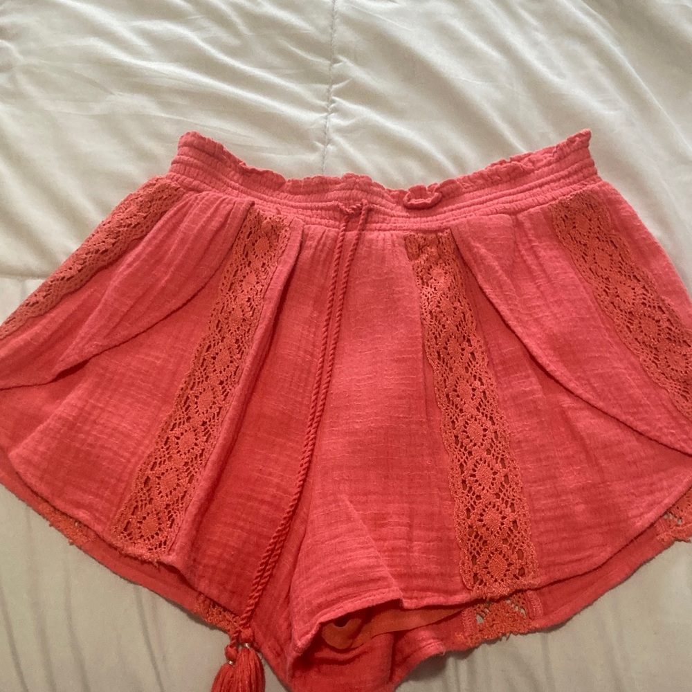 American Eagle Outfitters Coral Shorts